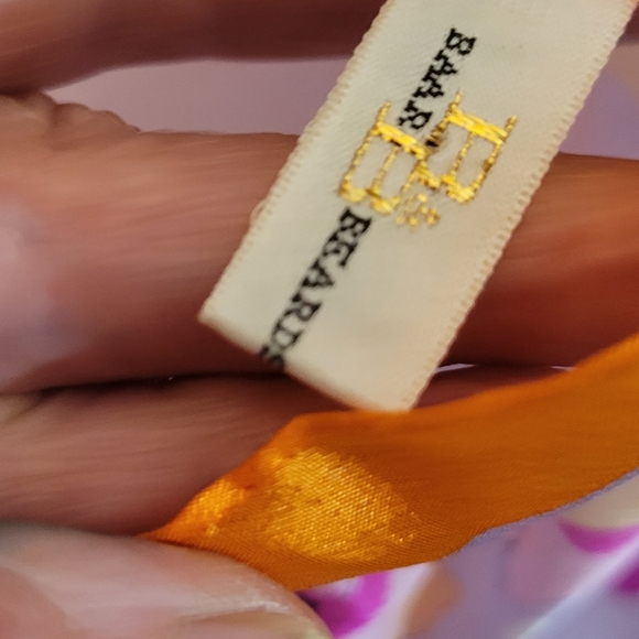 Gorgeous and rare Vintage Baar & Beard silk scarf 30 X 30 in square flawless - Picture 9 of 11